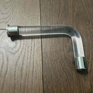 CB2 Lucite Toilet Paper Roll Holder